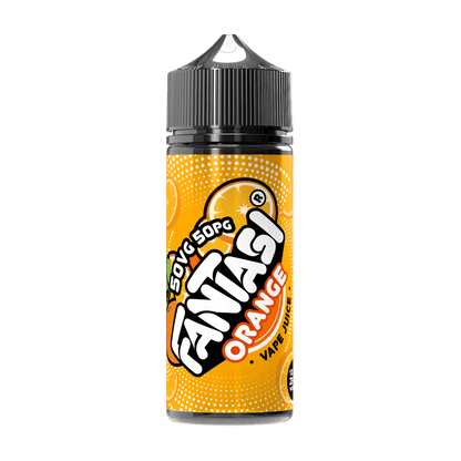 Fantasi 50/50 Shortfill | 100ml + 2 Nics | From £3 - Avalanche Vapes Orange