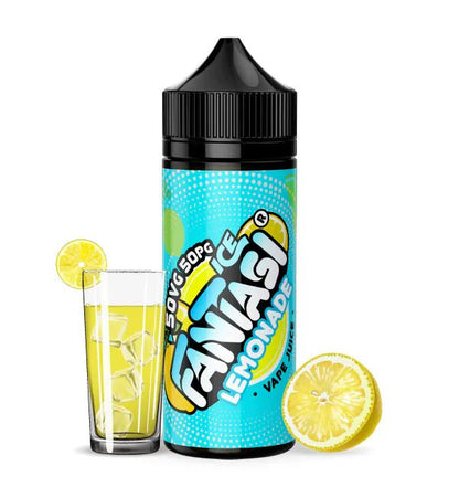 Fantasi 50/50 Shortfill | 100ml + 2 Nics | From £3 - Avalanche Vapes Lemonade Ice