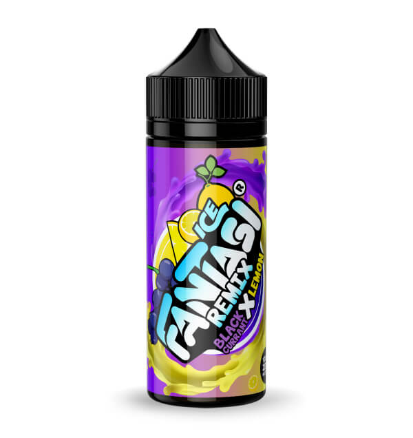Fantasi 70/30 | 100ml + 2 Nics | £6 - Avalanche Vapes Blackcurrant X Lemon ICE