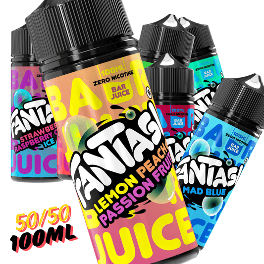 Fantasi Bar Juice 50/50 | 100ml + 2 Nics | £6 - Avalanche Vapes Blueberry Bubblegum