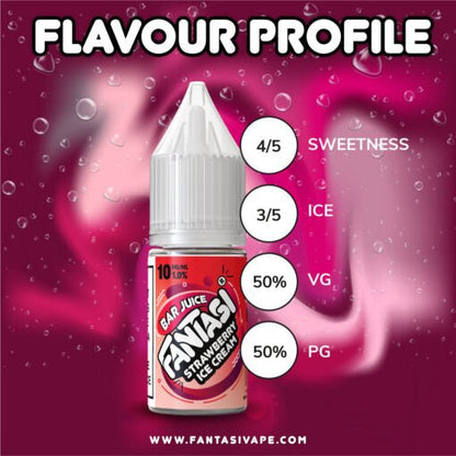 Fantasi Bar Nic Salt | £2 - Avalanche Vapes Strawberry Ice Cream10mg