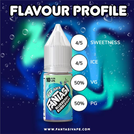 Fantasi Bar Nic Salt | £2 - Avalanche Vapes Mad Blue10mg