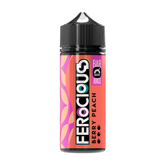 Ferocious Bar Juice 50/50 | 100ml + 2 Nics | £5 - Avalanche Vapes Berry Peach