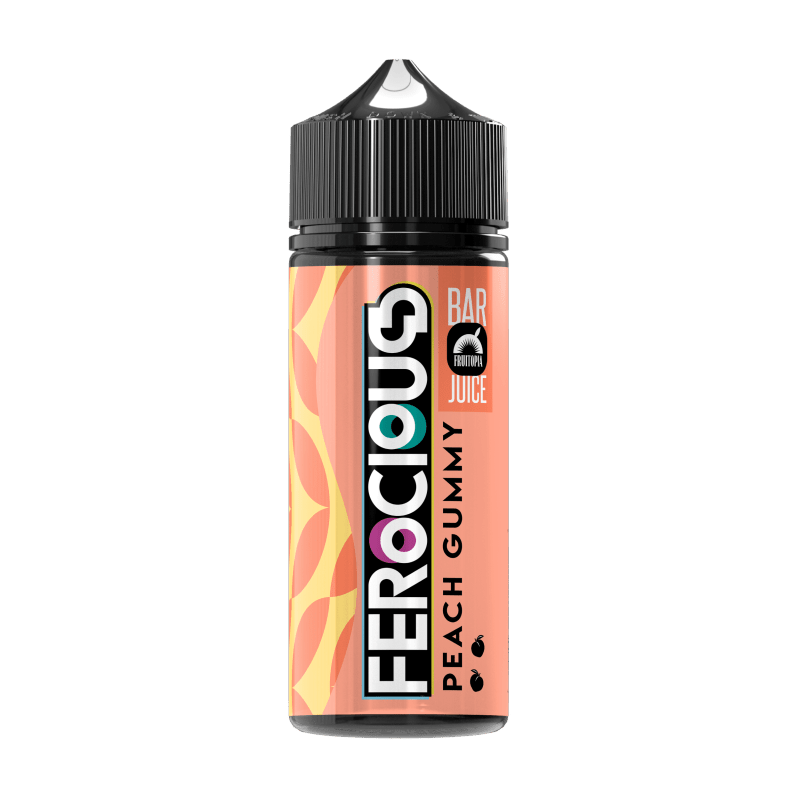 Ferocious Bar Juice 50/50 | 100ml + 2 Nics | £5 - Avalanche Vapes Peach Gummy