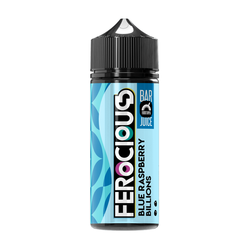 Ferocious Bar Juice 50/50 | 100ml + 2 Nics | £5 - Avalanche Vapes Blue Raspberry Billions