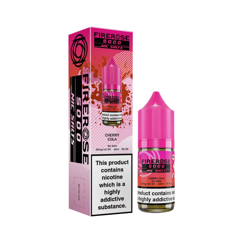 Firerose 5000 Nic Salt | From £1 - Avalanche Vapes Cherry Cola10mg