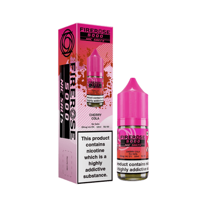 Firerose 5000 Nic Salt | From £1 - Avalanche Vapes Cherry Cola10mg