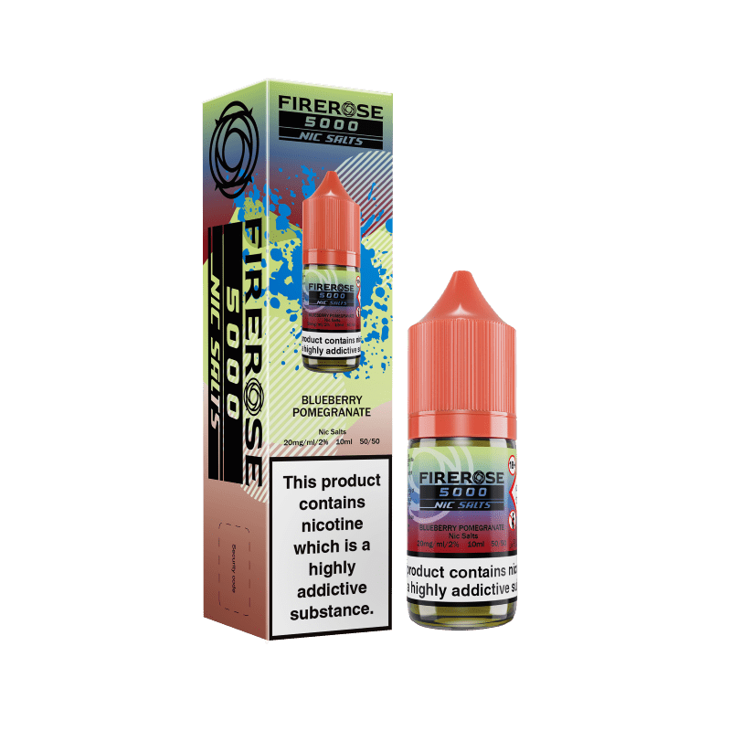 Firerose 5000 Nic Salt | From £1 - Avalanche Vapes Blueberry Pomegranate10mg