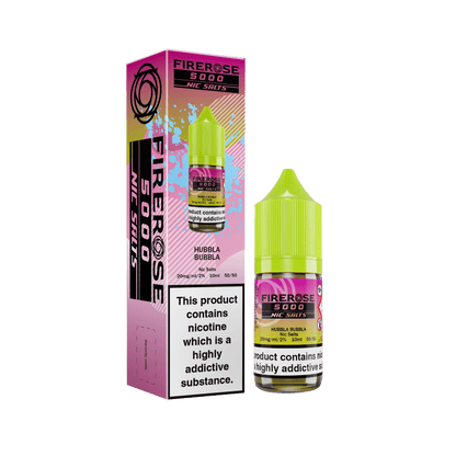 Firerose 5000 Nic Salt | From £1 - Avalanche Vapes Hubbla Bubbla10mg
