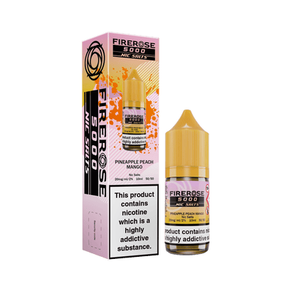 Firerose 5000 Nic Salt | From £1 - Avalanche Vapes Pineapple Peach Mango10mg
