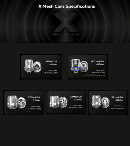 Freemax Fireluke Mesh Coils | X/TX | From £6 - Avalanche VapesX1 (0.15Ohm)