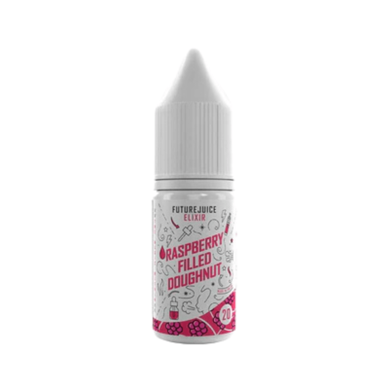 Future Juice Elixir Nic Salt | £2 - Avalanche Vapes Raspberry Filled Doughnut10mg