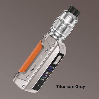 GeekVape Aegis Solo III Kit | £38 - Avalanche Vapes Titanium Gray