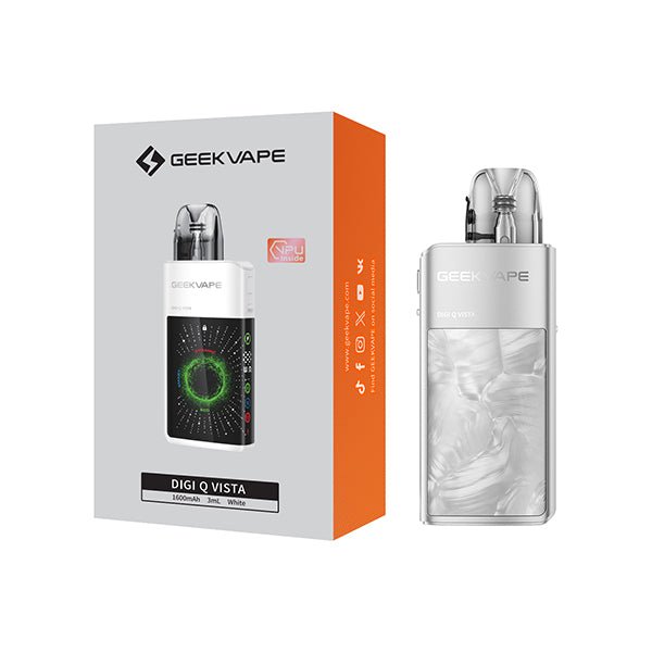 Geekvape Digi Q Vista Kit | £18 - Avalanche Vapes White