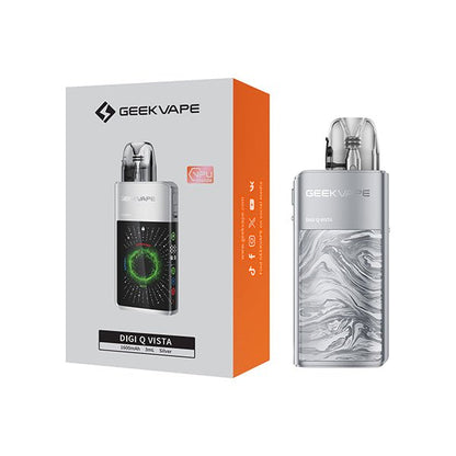 Geekvape Digi Q Vista Kit | £18 - Avalanche Vapes Silver