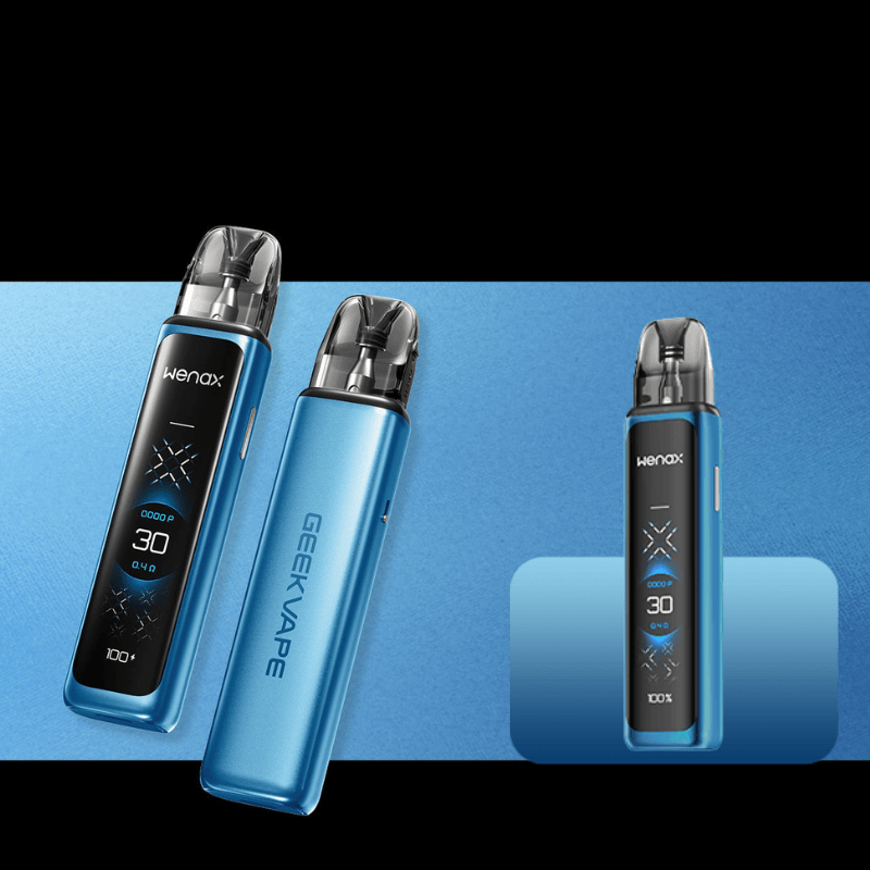 Geekvape Wenax Q Ultra Kit | £17 - Avalanche Vapes Coastal Blue