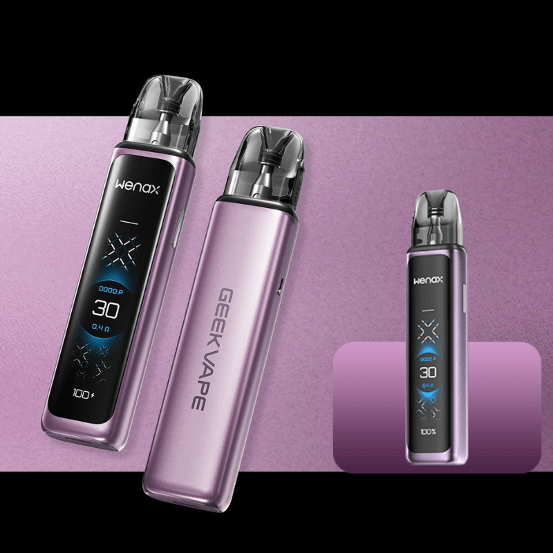 Geekvape Wenax Q Ultra Kit | £17 - Avalanche Vapes Midnight Purple