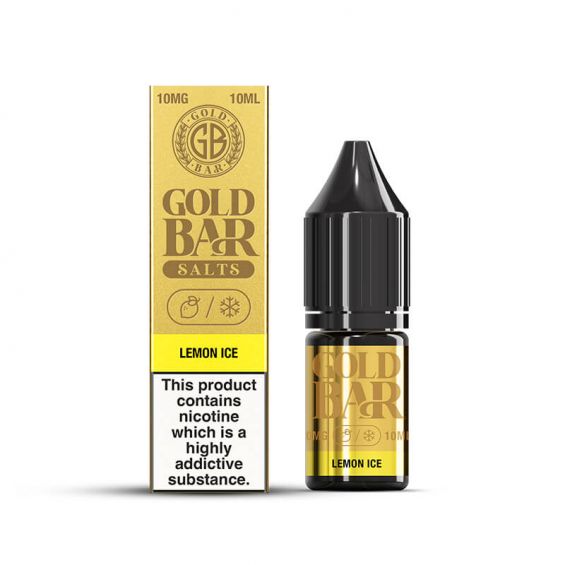 Gold Bar Nic Salt | £1 - Avalanche Vapes Lemon Ice10mg