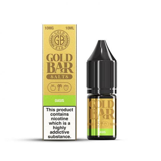 Gold Bar Nic Salt | £1 - Avalanche Vapes Oasis10mg