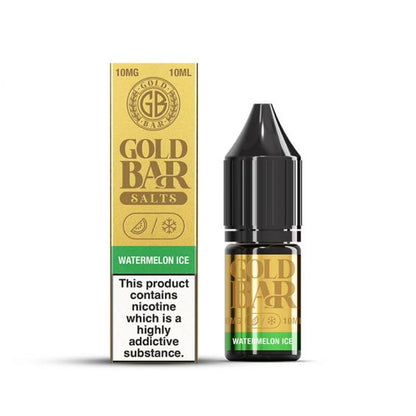 Gold Bar Nic Salt | £1 - Avalanche Vapes Watermelon Ice10mg