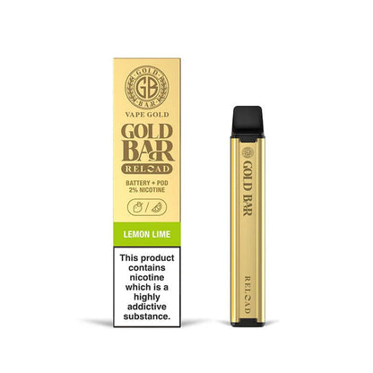 Gold Bar Reload Kit | £3 - Avalanche Vapes Lemon & LimeKIT
