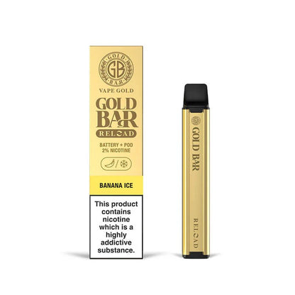 Gold Bar Reload Kit | £3 - Avalanche Vapes Banana IceKIT