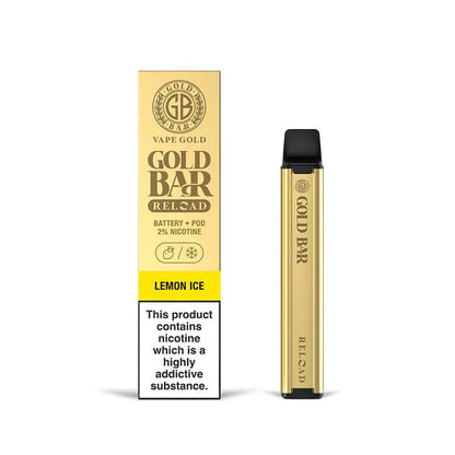 Gold Bar Reload Kit | £3 - Avalanche Vapes Lemon IceKIT