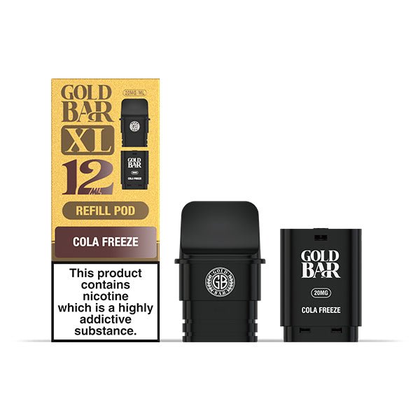 Gold Bar XL Prefilled Pods | £6 - Avalanche Vapes Cherry FizzPODS