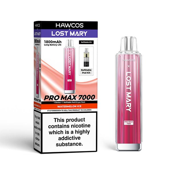 Hawcos x Lost Mary Pro Max Prefilled Kit | £6 - Avalanche Vapes Pink LemonadeKIT