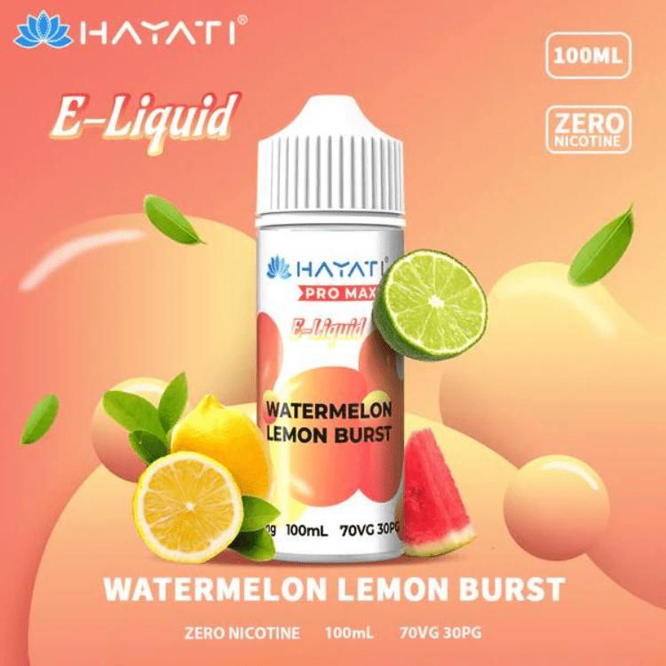 Hayati Pro Max 70/30 | 100ml + 2 Nics | £5 - Avalanche Vapes Watermelon Ice