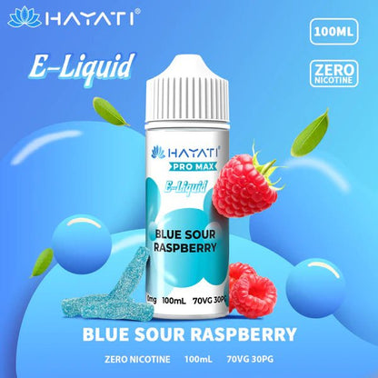 Hayati Pro Max 70/30 | 100ml + 2 Nics | £5 - Avalanche Vapes Blue Razz Cherry