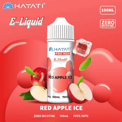 Hayati Pro Max 70/30 | 100ml + 2 Nics | £5 - Avalanche Vapes Red Apple Ice