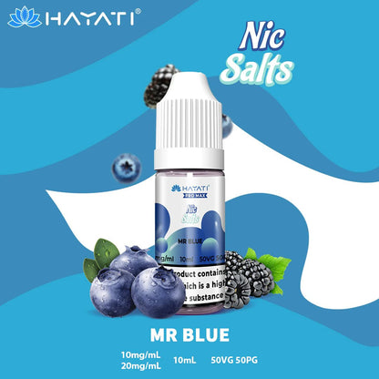 Hayati Pro Max Nic Salt | £1.79 - Avalanche Vapes Mr Blue20mg