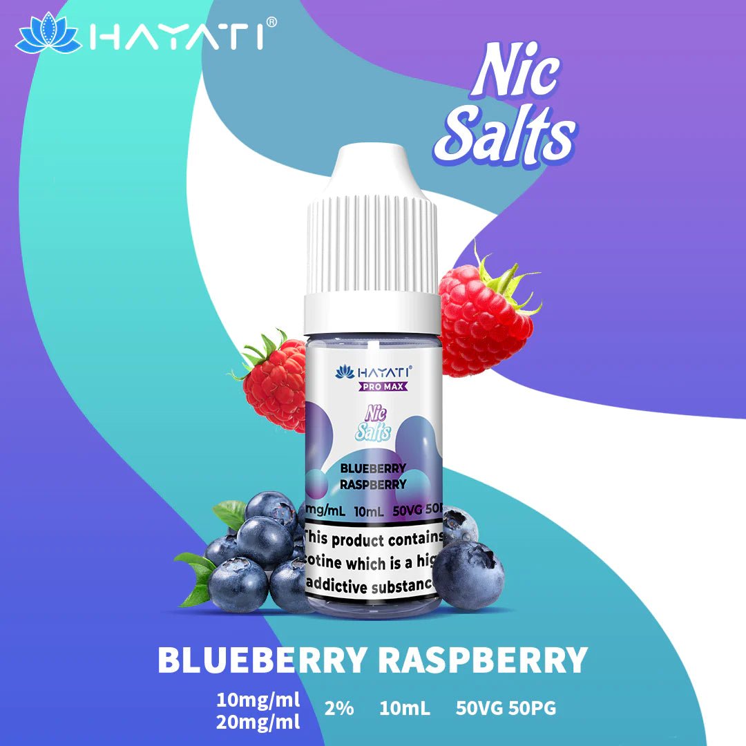 Hayati Pro Max Nic Salt | £1.79 - Avalanche Vapes Blueberry Raspberry20mg