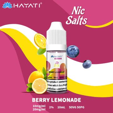 Hayati Pro Max Nic Salt | £1.79 - Avalanche Vapes Berry Lemonade20mg