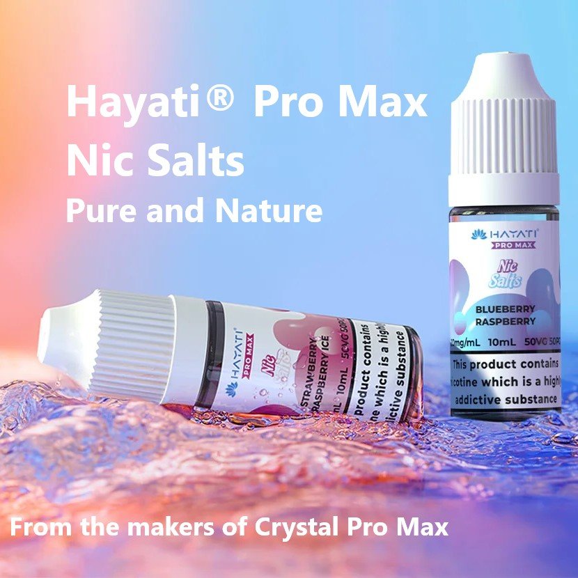 Hayati Pro Max Nic Salt | £1.79 - Avalanche Vapes Banana Ice20mg
