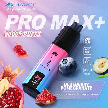 Hayati Pro Max+ Prefilled Kit | From £4 - Avalanche VapesBlueberry PomegranateKIT