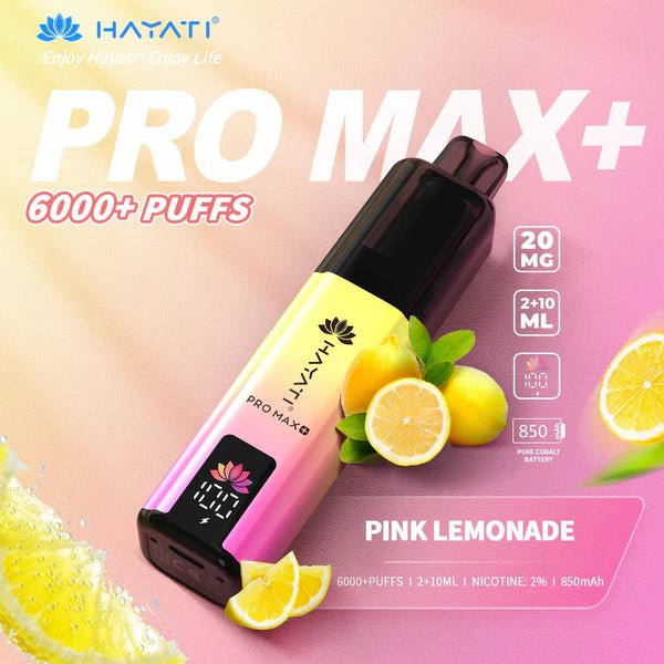 Hayati Pro Max+ Prefilled Kit | From £4 - Avalanche VapesPink LemonadeKIT