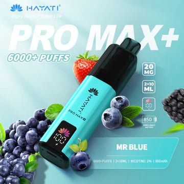 Hayati Pro Max+ Prefilled Kit | £8 - Avalanche Vapes Mr BlueKIT