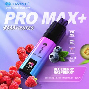 Hayati Pro Max+ Prefilled Kit | £8 - Avalanche Vapes Blueberry RaspberryKIT