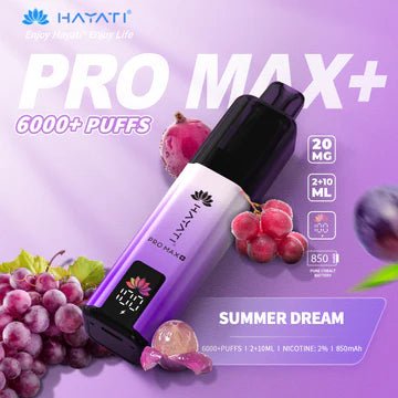 Hayati Pro Max+ Prefilled Kit | £8 - Avalanche Vapes Summer DreamKIT