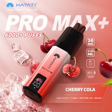 Hayati Pro Max+ Prefilled Kit | £8 - Avalanche Vapes Cherry ColaKIT