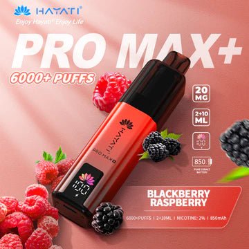 Hayati Pro Max+ Prefilled Kit | £8 - Avalanche Vapes Blackberry RaspberryKIT