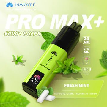 Hayati Pro Max+ Prefilled Kit | £8 - Avalanche Vapes Fresh MintKIT