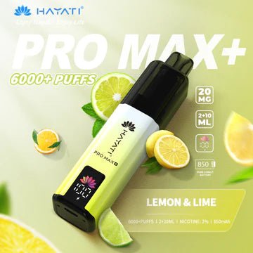 Hayati Pro Max+ Prefilled Kit | £8 - Avalanche Vapes Lemon LimeKIT