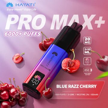 Hayati Pro Max+ Prefilled Kit | £8 - Avalanche Vapes Blue Razz CherryKIT