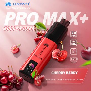 Hayati Pro Max+ Prefilled Kit | £8 - Avalanche Vapes Cherry BerryKIT