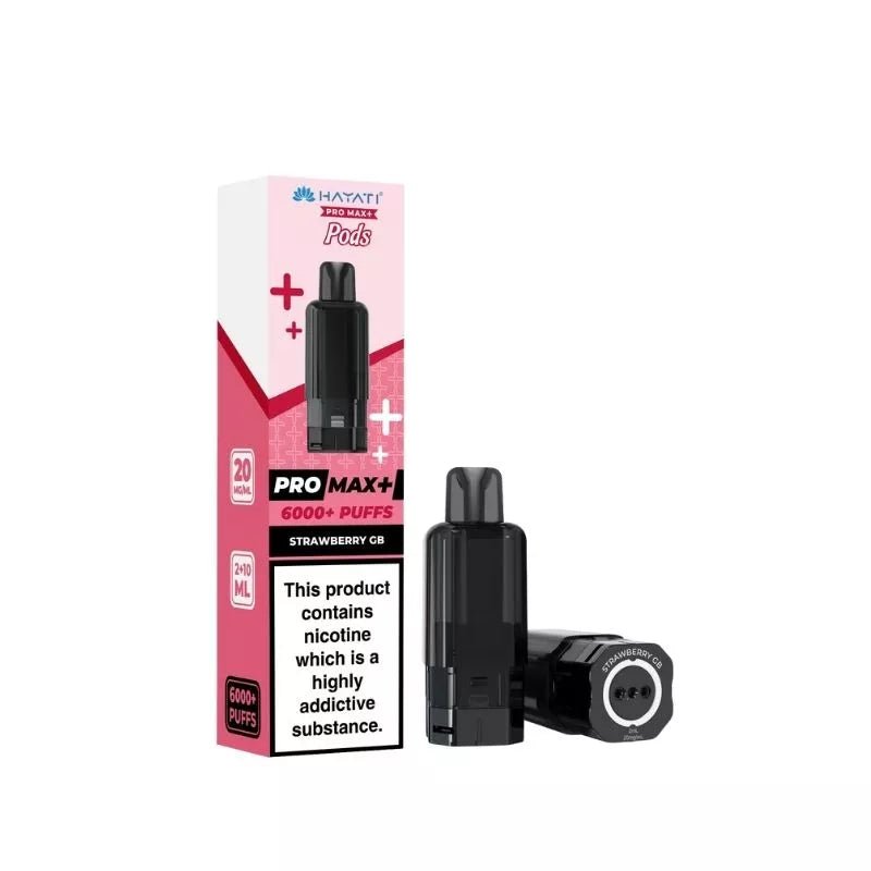 Hayati Pro Max+ Prefilled Pods | £5 - Avalanche Vapes Strawberry GBPODS