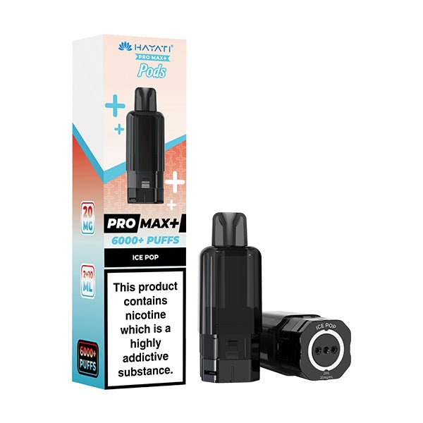 Hayati Pro Max+ Prefilled Pods | £5 - Avalanche Vapes Ice PopPODS