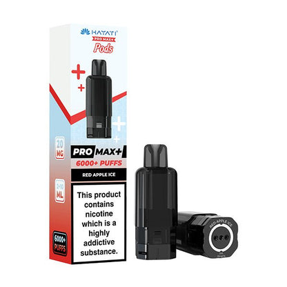 Hayati Pro Max+ Prefilled Pods | £5 - Avalanche Vapes Red Apple IcePODS